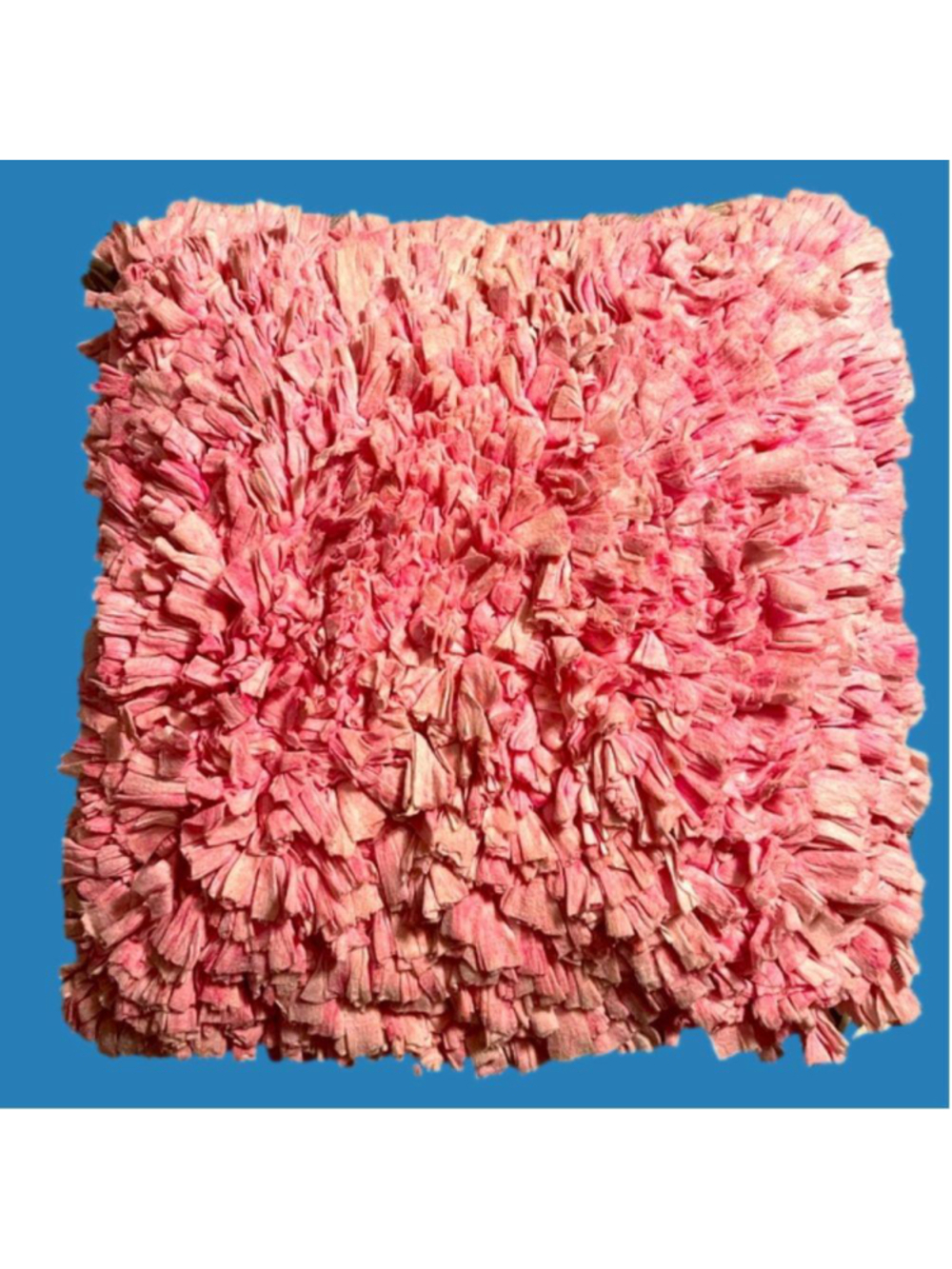 Large Pink Throw Pillow good condition